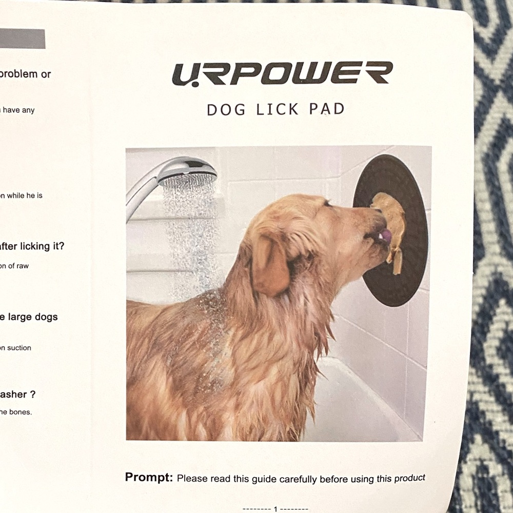 URpower Dog lick pad.